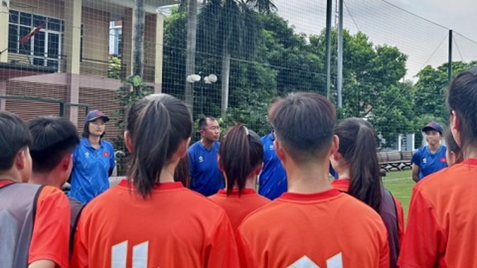 23 cầu thủ U17 nữ Việt Nam tham dự chương trình 