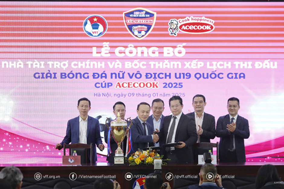 6 đội tranh tài ở giải U19 nữ Quốc gia - Cúp Acecook 2025