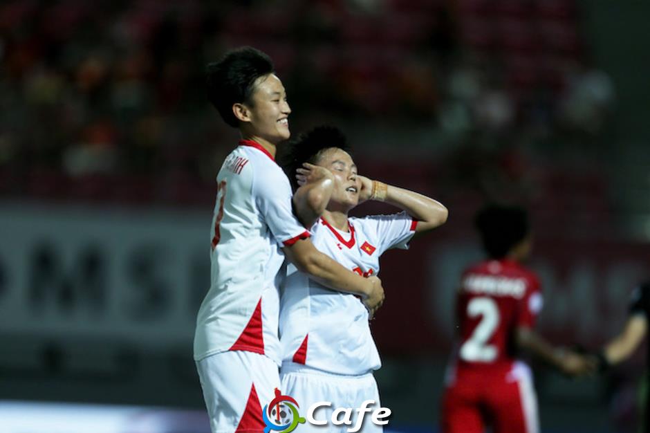 ĐT nữ Indonesia 0–7 ĐT nữ Việt Nam: Thắng đậm, nhưng ĐT nữ Việt Nam vẫn đứng nhì bảng A