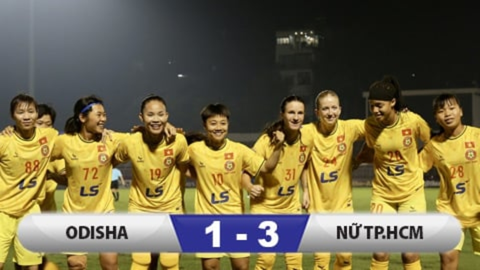 Kết quả Odisha 1-3 TP.HCM: Chủ nhà vào tứ kết