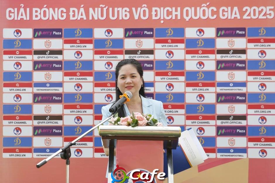 Khai mạc giải bóng đá Nữ Vô địch U16 Quốc gia 2025