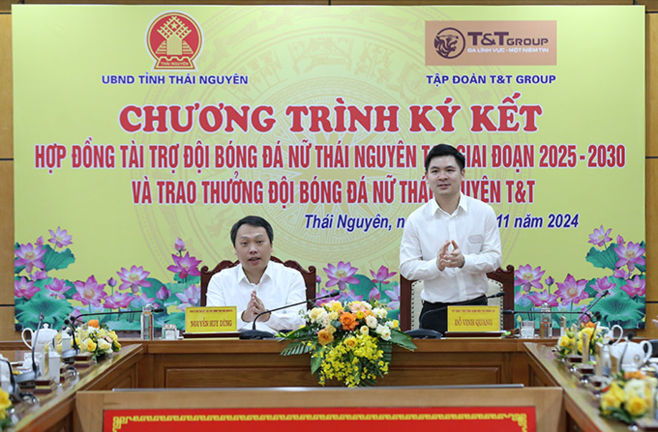 Thái Nguyên T&T được tài trợ thêm 5 năm, quyết cạnh tranh ngôi vô địch giải nữ