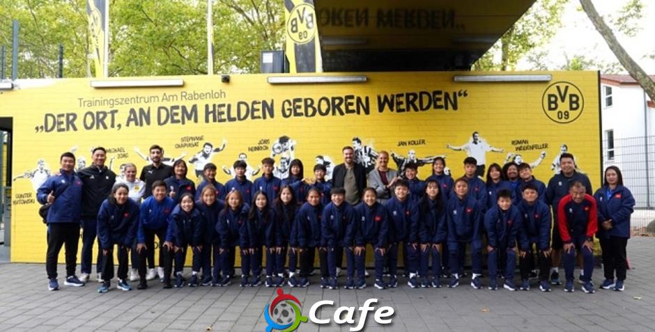 U17 nữ Việt Nam đánh bại U17 nữ Borussia Dortmund