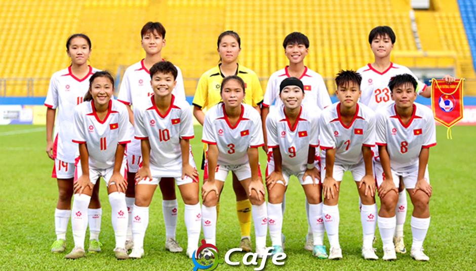 U17 nữ Việt Nam thắng thuyết phục trận mở màn vòng loại U17 nữ châu Á 2026 U17 nữ Việt Nam thắng thuyết phục trận mở màn vòng loại U17 nữ châu Á 2026