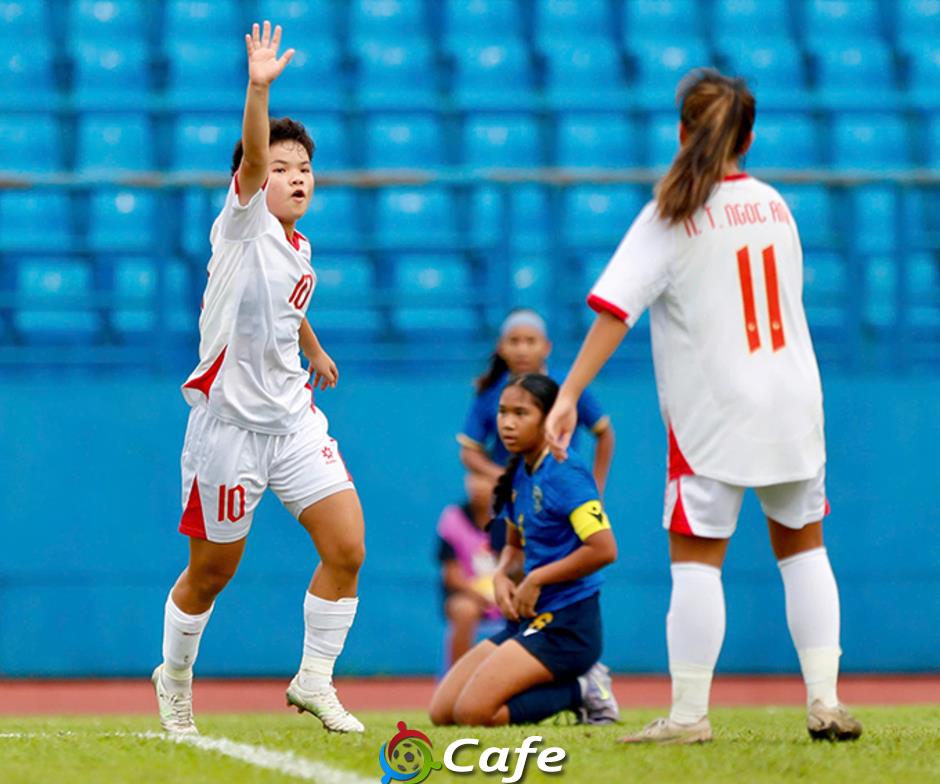 U17 nữ Việt Nam thắng thuyết phục trận mở màn vòng loại U17 nữ châu Á 2026 U17 nữ Việt Nam thắng thuyết phục trận mở màn vòng loại U17 nữ châu Á 2026