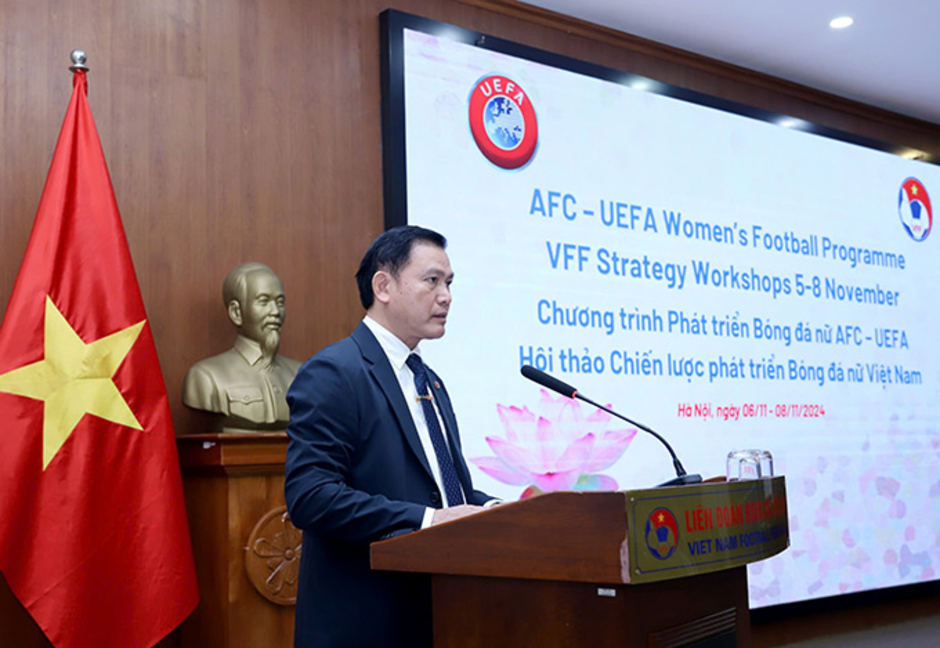 UEFA, AFC cùng LĐBĐ Việt Nam xây dựng chiến lược phát triển bóng đá nữ