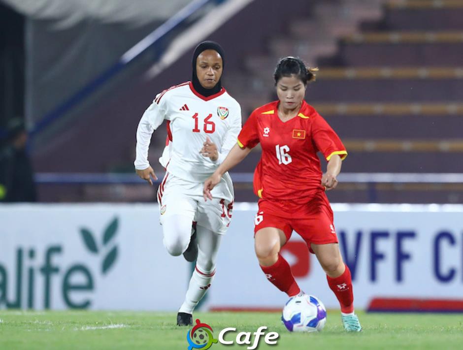 Vòng loại giải bóng đá nữ châu Á 2026: Thắng đậm UAE, ĐT nữ Việt Nam xây chắc ngôi đầu bảng E