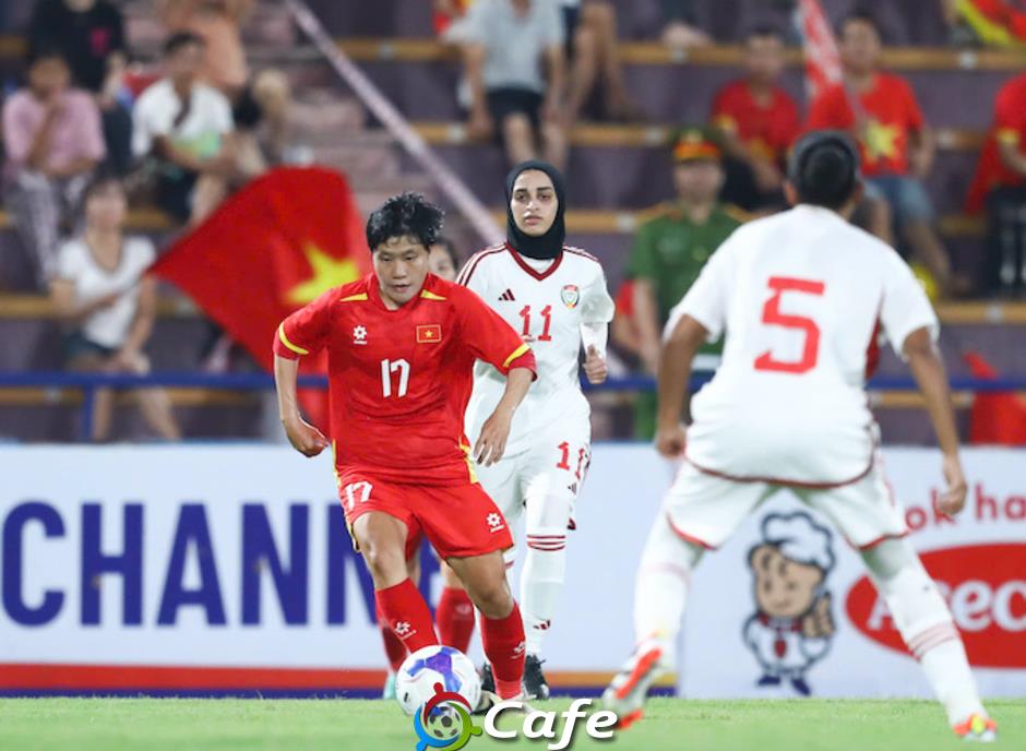 Vòng loại giải bóng đá nữ châu Á 2026: Thắng đậm UAE, ĐT nữ Việt Nam xây chắc ngôi đầu bảng E
