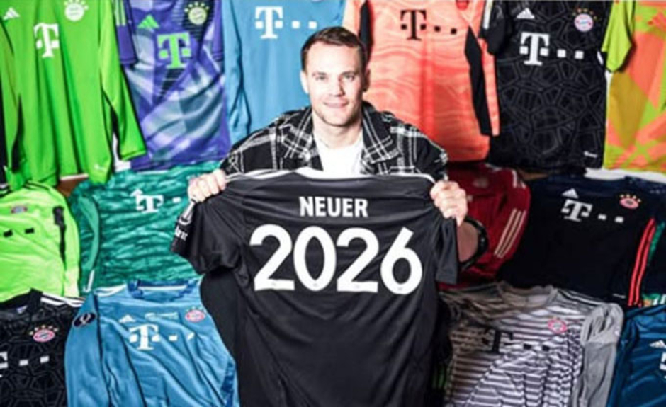 Bayern gia hạn với Manuel Neuer thêm một năm