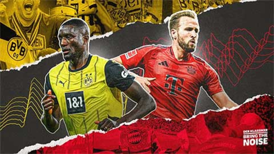 Dortmund vs Bayern: Guirassy đọ súng Harry Kane