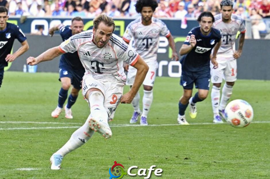 Harry Kane lập kỷ lục đá phạt đền trong chiến thắng của Bayern trước Hoffenheim
