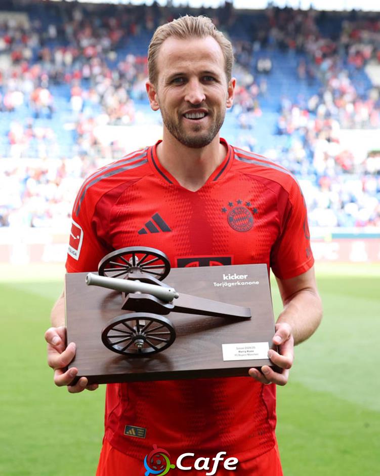 Kane lập kỉ lục sau khi giành Vua phá lưới Bundesliga 2024/25