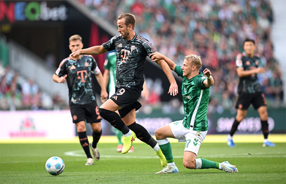 Kết quả Bremen 0-5 Bayern Munich: Không thể cản Hùm xám