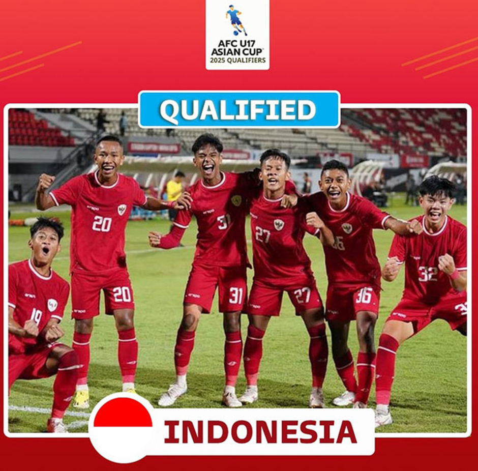 Indonesia, Thái Lan nối gót U17 Việt Nam, giúp Đông Nam Á tiến ra châu Á