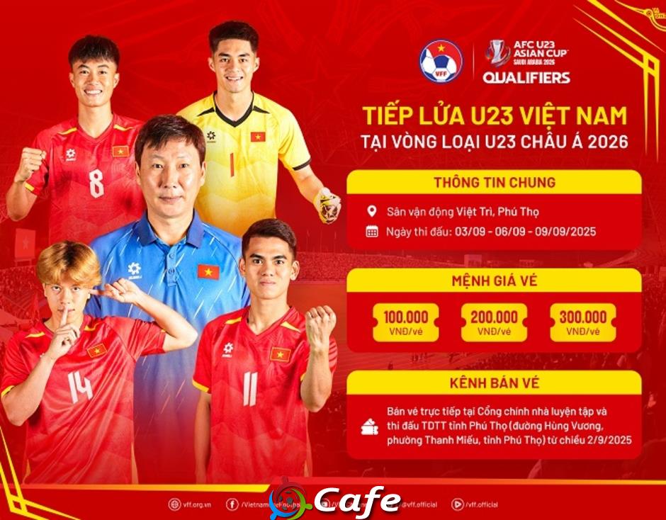 U23 Việt Nam chỉ có 4 ngày cho vòng loại U23 châu Á 2026