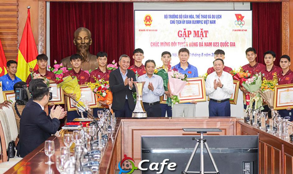 U23 Việt Nam vinh dự nhận Bằng khen của Thủ tướng Chính phủ