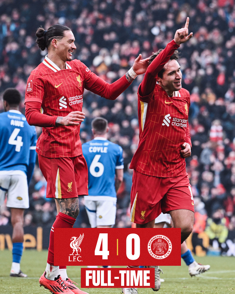 Kết quả Liverpool 4-0 Accrington: Chiến thắng dễ dàng cho 'Lữ đoàn đỏ'