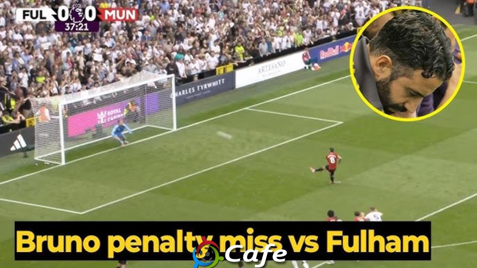 Amorim lại không dám nhìn khi cầu thủ MU đá penalty