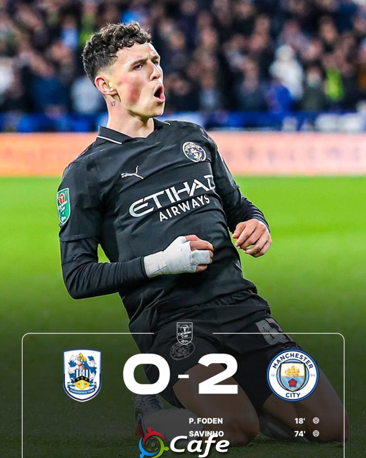 Kết quả Huddersfield 0-2 Man City: Foden tiếp tục thăng hoa