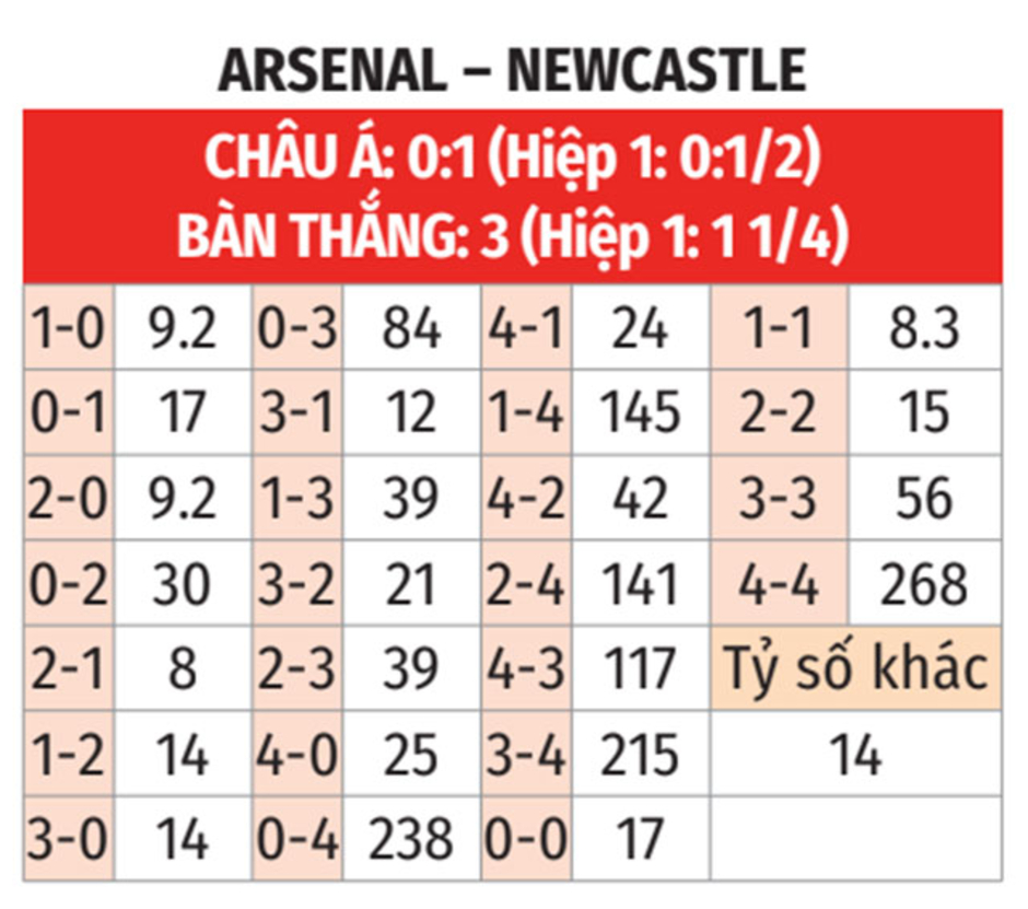 Nhận định bóng đá Arsenal vs Newcastle, 03h00 ngày 8/1: Kẻ tám lạng, người nửa cân