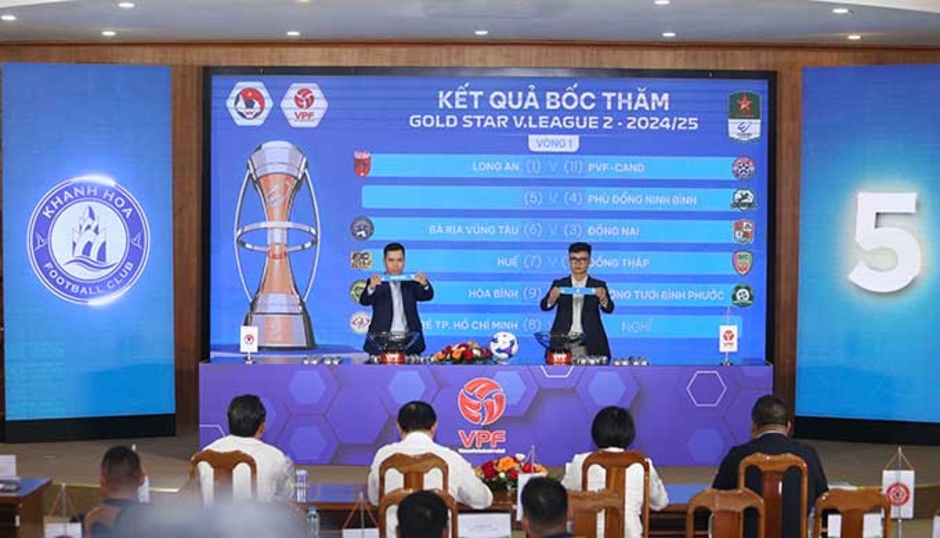 Cúp Quốc gia 2024/25: Đương kim vô địch Thanh Hoá vào nhánh khó, Hà Nội dễ thở