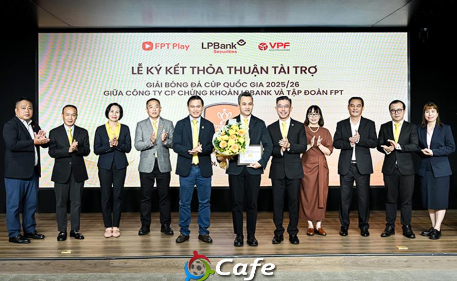 Cúp Quốc gia 2025/26 có nhà tài trợ