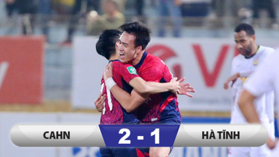 Kết quả CAHN 2-1 Hà Tĩnh: Việt Anh sắm vai... người hùng