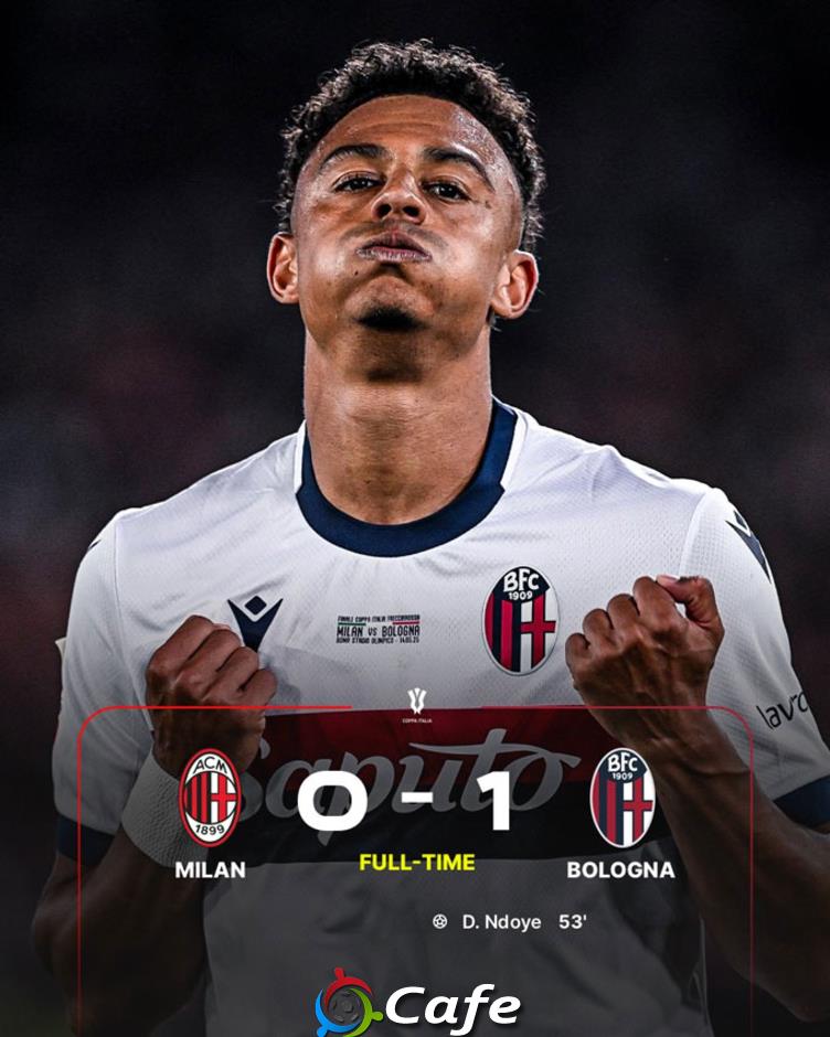 Kết quả AC Milan 0-1 Bologna: Danh hiệu đầu sau 51 năm