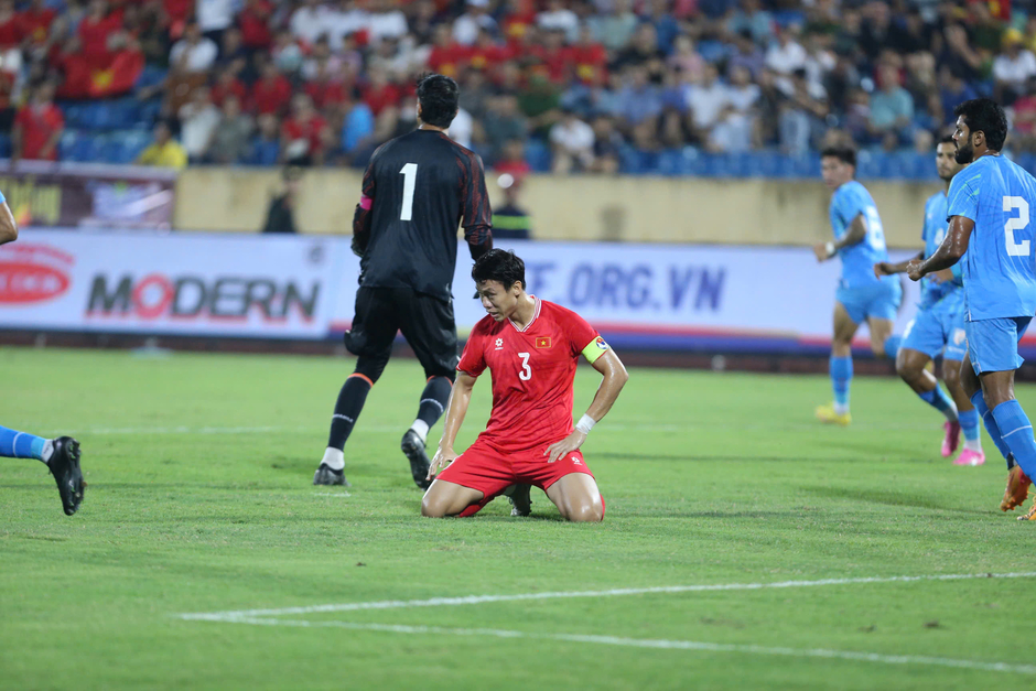 Trực tiếp Việt Nam 1- 0 Ấn Độ: Quế Hải đánh đầu chiến thuật, Vĩ Hào lập công