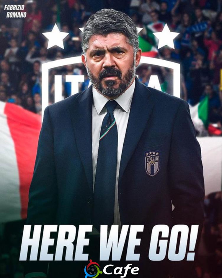Gennaro Gattuso được bổ nhiệm làm HLV ĐT Italia