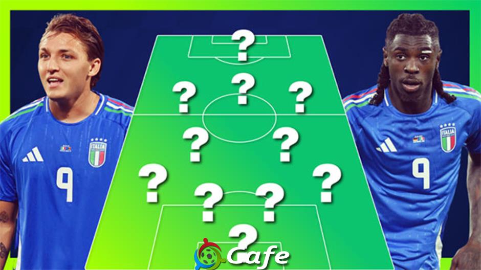 Italia mạo hiểm hay hy sinh 1 trung phong?