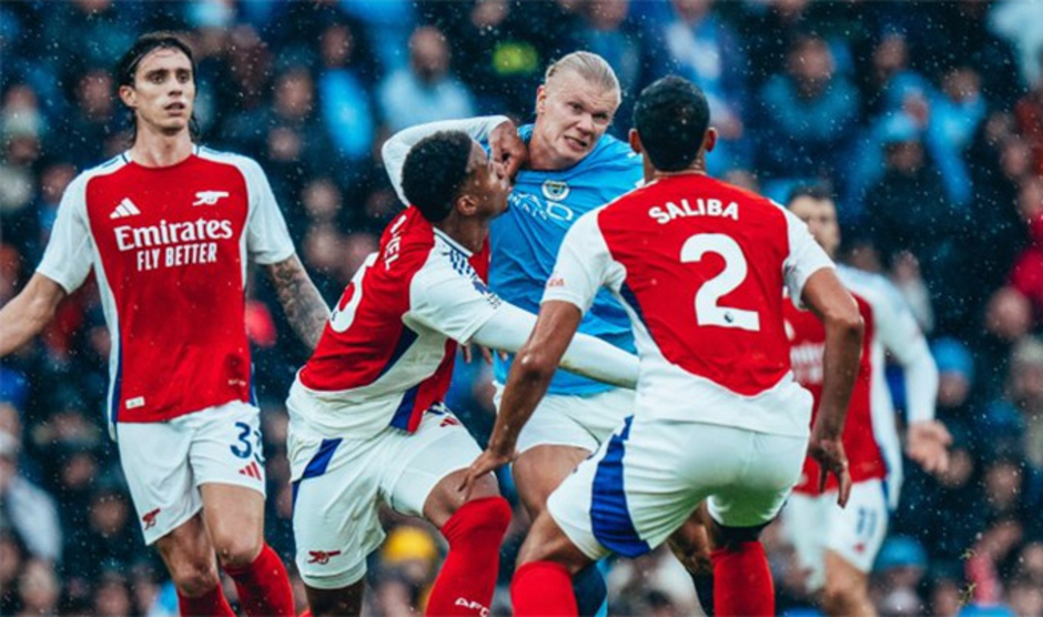 Kết quả Man City 2-2 Arsenal: Chia điểm kịch tính