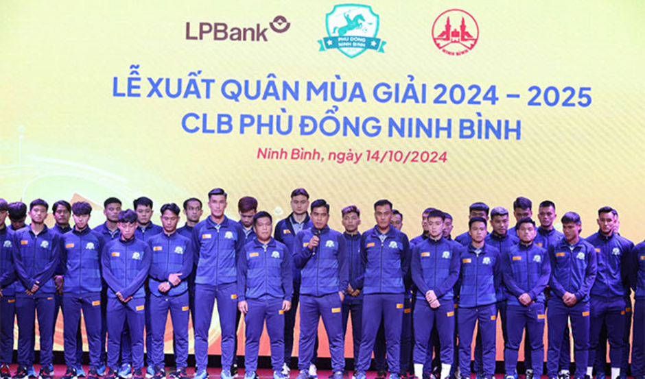 CLB Ninh Bình tuyên bố lên V.League sau khi Hoàng Đức, Văn Lâm hiện diện