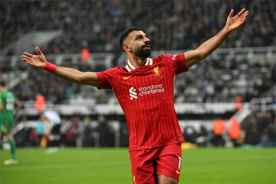 Salah thiết lập cột mốc lịch sử mới tại Liverpool