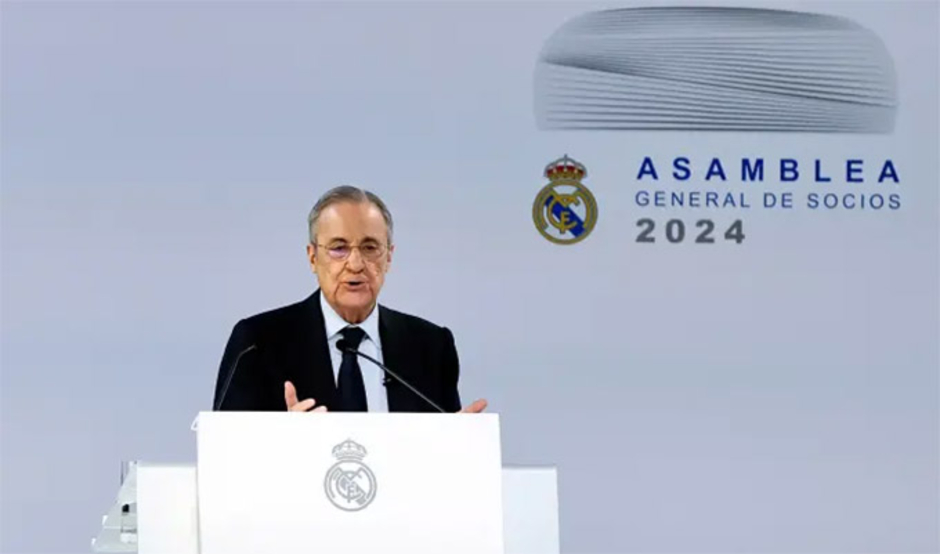 ‘Bố già’ Perez tái đắc cử chức chủ tịch Real Madrid