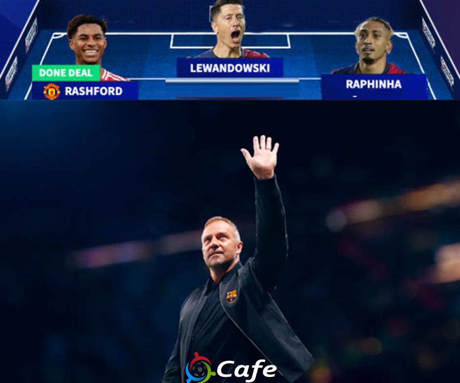 3 phương án HLV Hansi Flick có thể sử dụng Rashford tại Barca