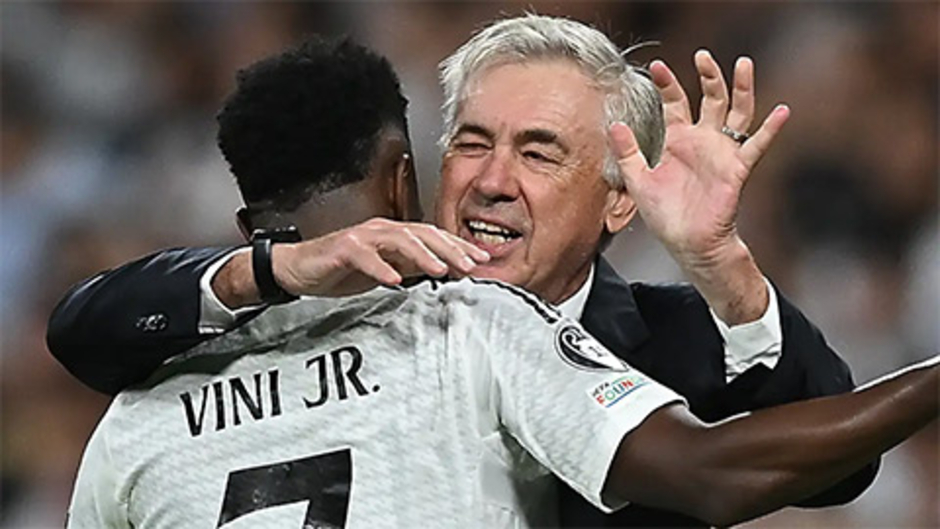 Ancelotti đồng cảm với Vinicius