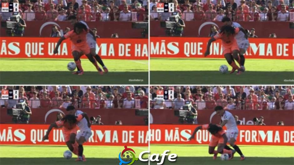 Barca bị trọng tài ép?