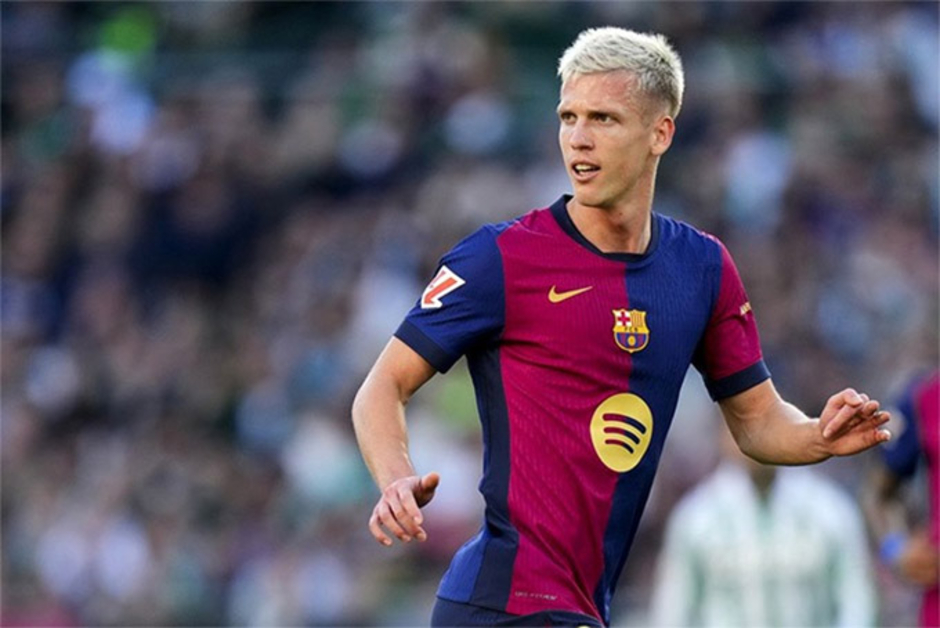 Barca có thể mất 263 triệu euro vì Dani Olmo