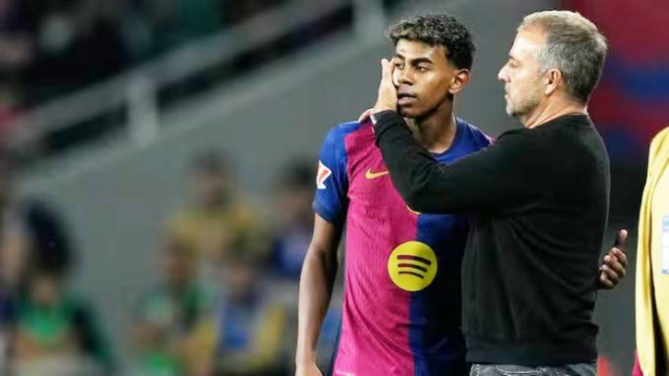 Barca: HLV Flick sẽ dùng ai thay Yamal?