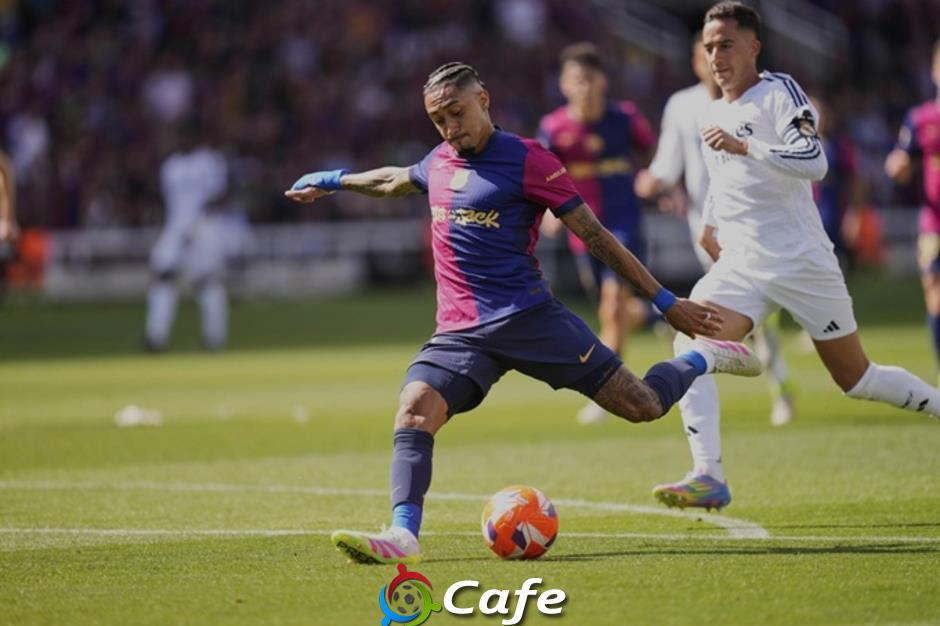 Bệ phóng của Raphinha là Ancelotti chứ không phải Flick
