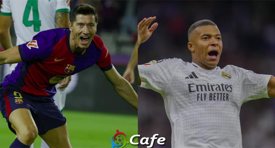 Chỉ còn Lewandowski và Mbappe đua Pichichi