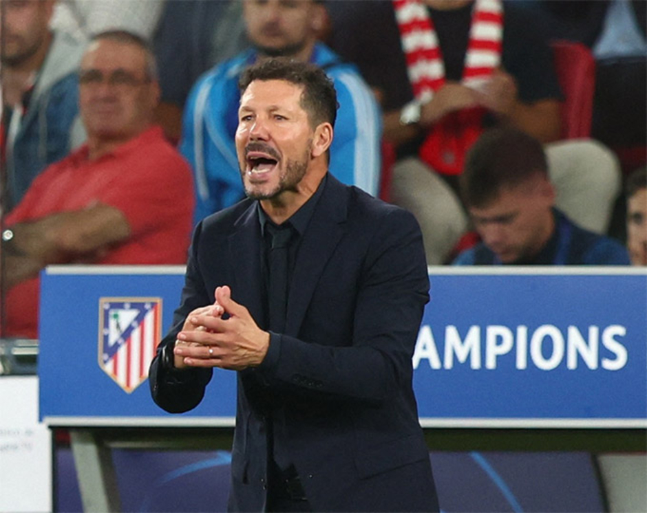 Diego Simeone: ‘Atletico không đá chỉ để xếp thứ 3, nhưng La Liga lại có Real và Barca’