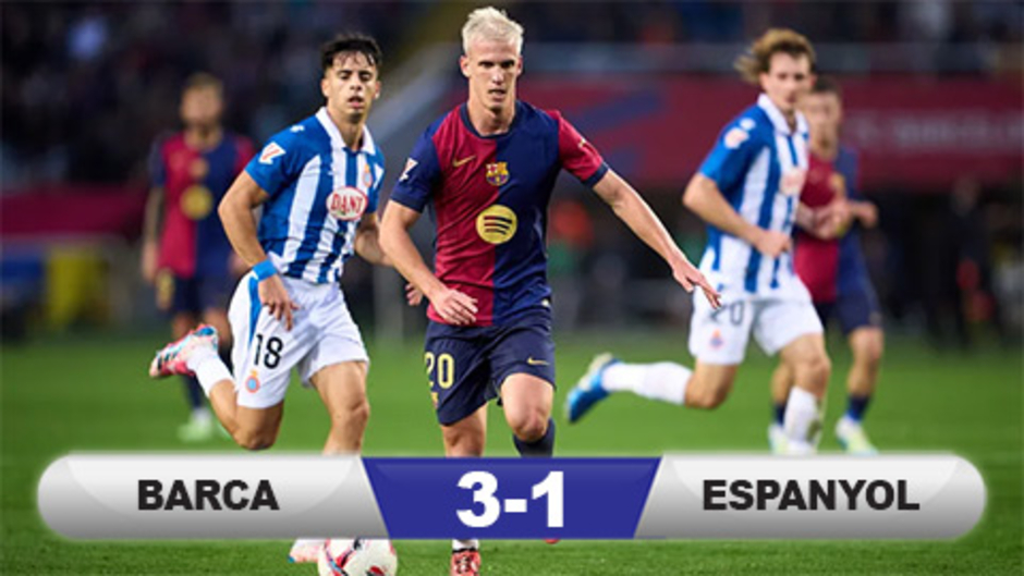 Kết quả Barca 3-1 Espanyol: Củng cố ngôi đầu