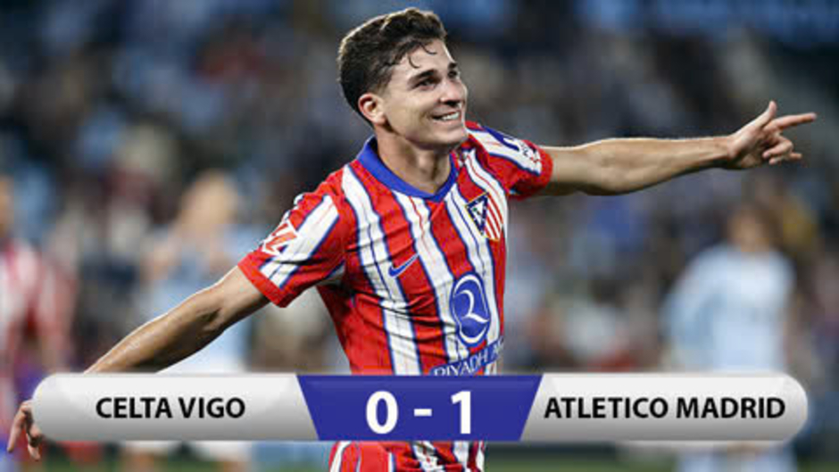 Kết quả Celta Vigo 0-1 Atletico Madrid: Alvarez mang về 3 điểm ở phút 90