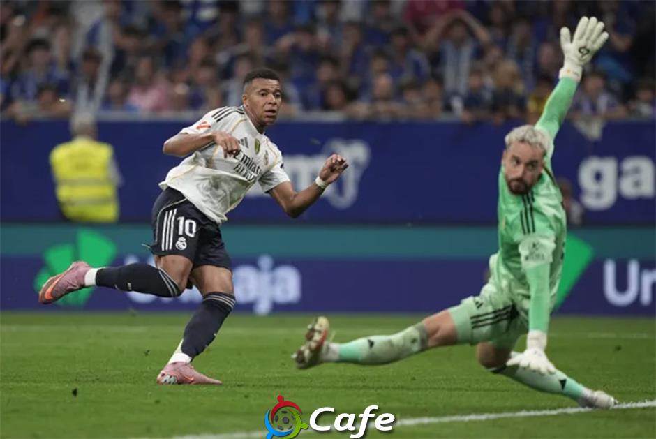 Kết quả Oviedo 0-3 Real Madrid: Mbappe lập cú đúp