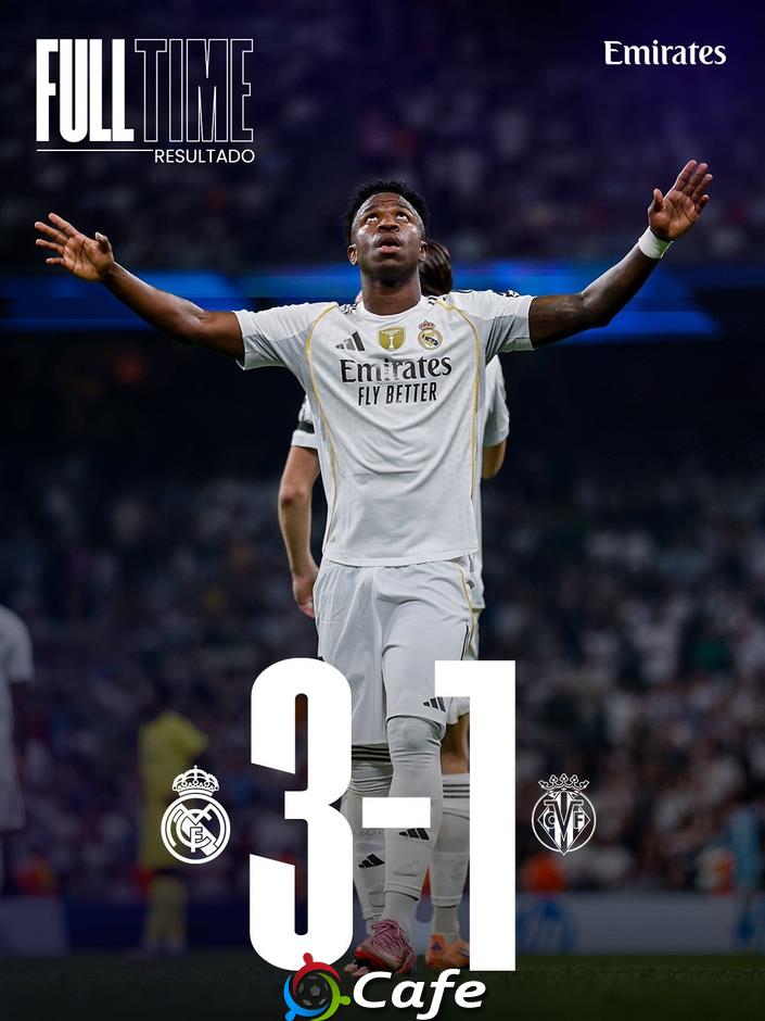 Kết quả Real Madrid 3-0 Villarreal: Chiến thắng nhờ Vinicius và Mbappe