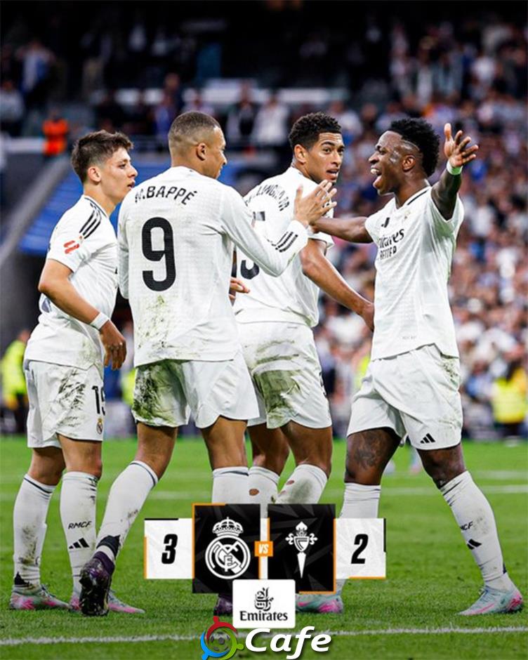 Kết quả Real Madrid 3-2 Celta Vigo: Show diễn của Mbappe và Guler
