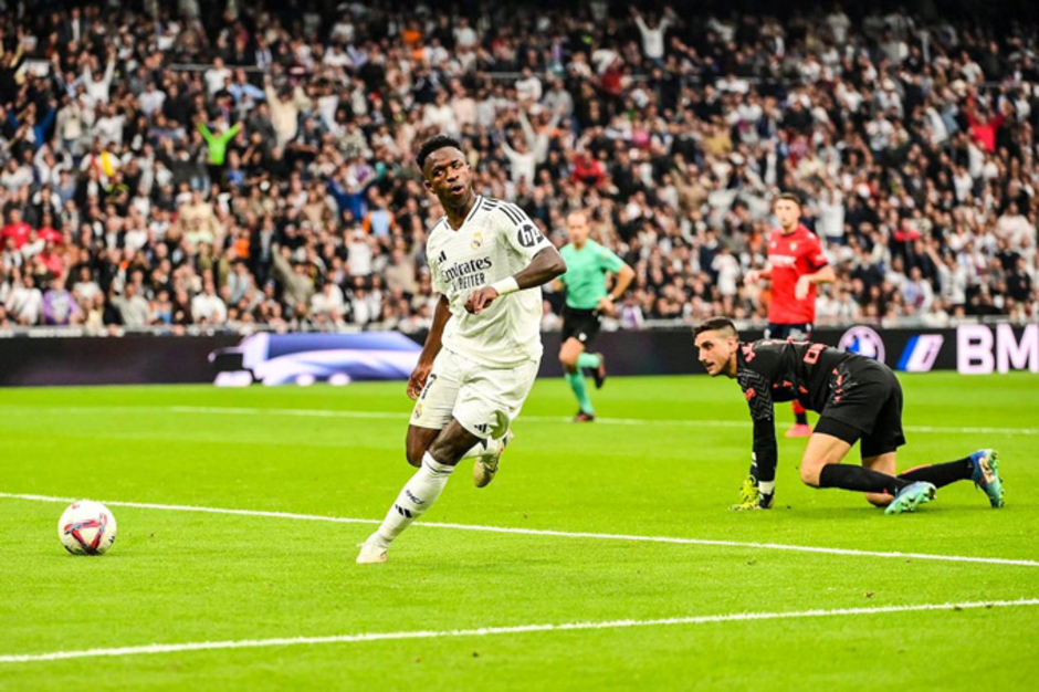 Kết quả Real Madrid 4-0 Osasuna: Ngày thăng hoa của Vinicius