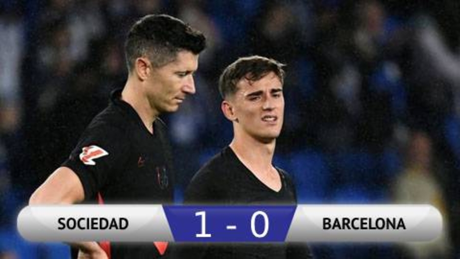 Kết quả Sociedad 1-0 Barca: Barca đứt mạch toàn thắng